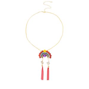 Dao Ma Dan Hua Mulan Pearl Brooch